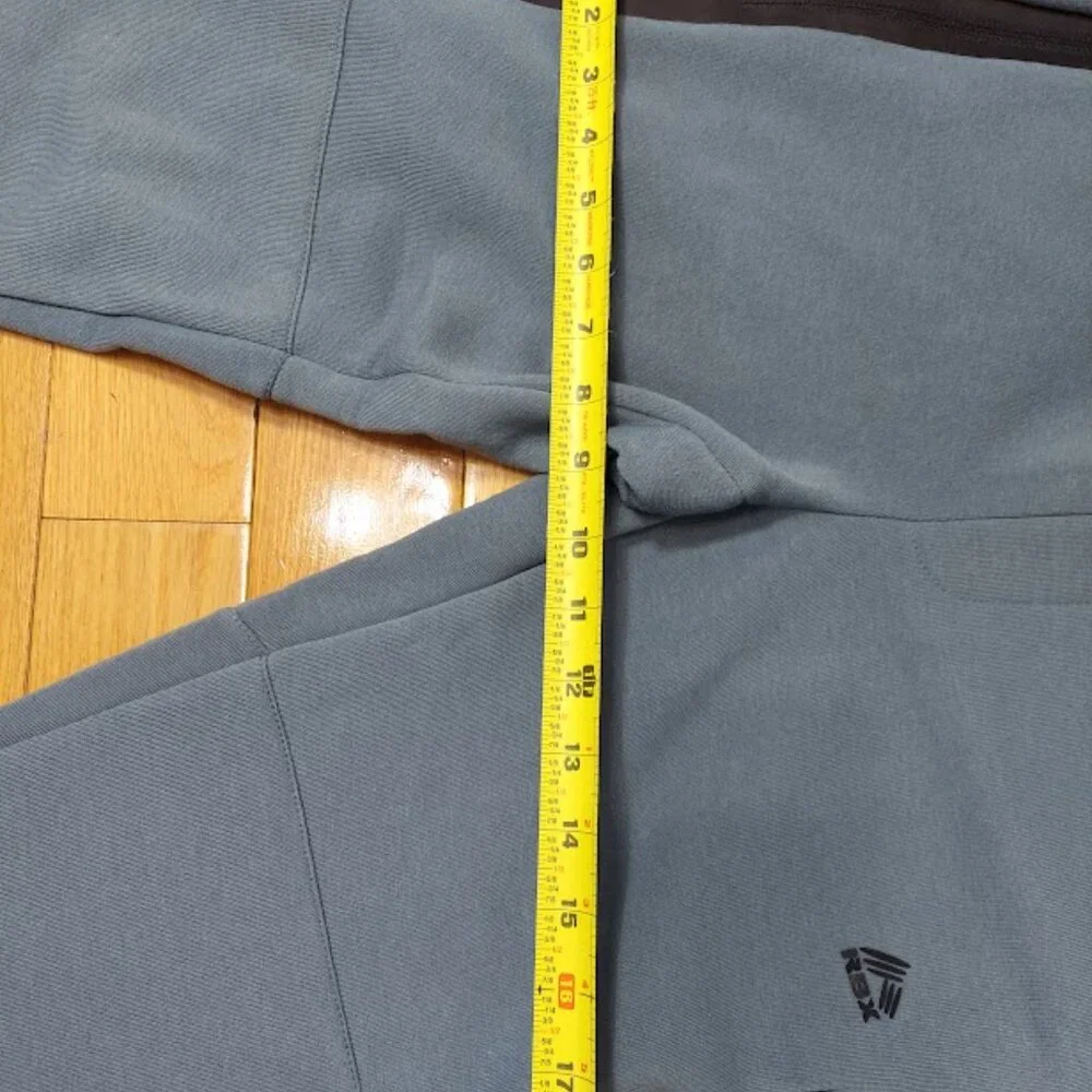 RBX ACTIVE Fleece Pants Comfort Fit Jogger Pants Sweats Blue Slate Small New $78